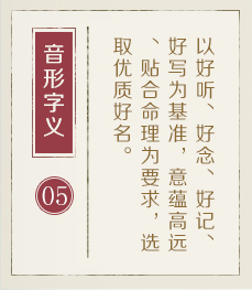 武汉哪里起名比较靠谱-起名流程五